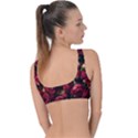 Floral Buds Of Roses Beautiful Flowers Ring Detail Bikini Top View2