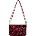 Floral Buds Of Roses Beautiful Flowers Double Gusset Crossbody Bag View1