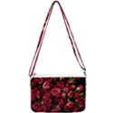 Floral Buds Of Roses Beautiful Flowers Double Gusset Crossbody Bag View2