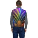 Abstract Colors - , Abstract Colors Men s Button Up Puffer Vest	 View4