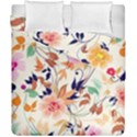 Abstract Floral Background Duvet Cover Double Side (California King Size) View2