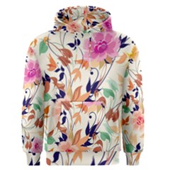 Abstract Floral Background Men s Core Hoodie