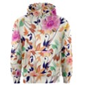 Abstract Floral Background Men s Core Hoodie View1