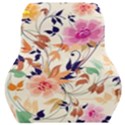 Abstract Floral Background Car Seat Back Cushion  View1