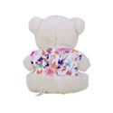 Abstract Floral Background Full Print Cuddly Teddy Bear View2