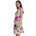 Abstract Floral Background Classic Skater Dress View2