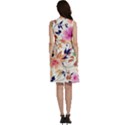 Abstract Floral Background Classic Skater Dress View4