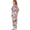 Abstract Floral Background Kids  T-Shirt and Pants Sports Set View2