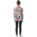 Abstract Floral Background Kids  V Neck Casual Top View2