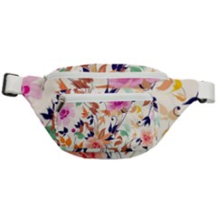 Abstract Floral Background Fanny Pack