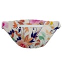 Abstract Floral Background Fanny Pack View2