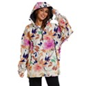Abstract Floral Background Women s Ski and Snowboard Waterproof Breathable Jacket View1