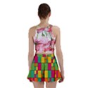 Abstract-background Mini Skirt View2