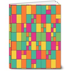 Abstract-background 7  X 9  Softcover Notebook