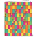 Abstract-background 7  x 9  Softcover Notebook View1