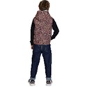 Human Spider Mutant Creatures Motif Random Pattern Kids  Stylish Hooded Puffer Vest View4