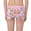 Corgi Bubble Boba Tea Pink Pattern Boyleg Bikini Bottoms View2
