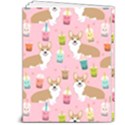 Corgi Bubble Boba Tea Pink Pattern 7  x 9  Softcover Notebook View2