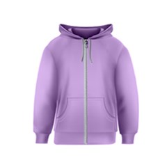 Luscious Lavender Hex #cca3e7 Kids  Zipper Hoodie