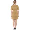 Autumn Fall Plaid Tartan 1 Sixties Short Sleeve Mini Dress View2