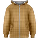 Autumn Fall Plaid Tartan 1 Kids  Zipper Hoodie Without Drawstring View1
