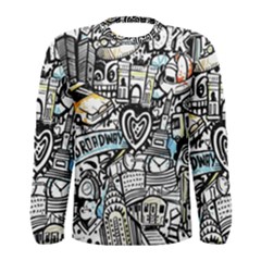 Doodle New York City Nyc Men s Long Sleeve T-shirt