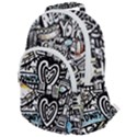 Doodle New York City Nyc Rounded Multi Pocket Backpack View1