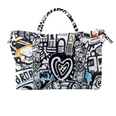 Doodle New York City Nyc Carry-on Travel Shoulder Bag
