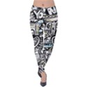 Doodle New York City Nyc Velvet Leggings View1