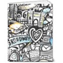 Doodle New York City Nyc 6  x 8  Hardcover Notebook View1