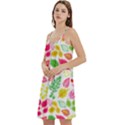 Leaves Pattern Seamless Texture Mini Camis Dress With Pockets View2