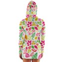 Leaves Pattern Seamless Texture Long Sleeve Hooded T-shirt View2