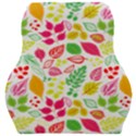 Leaves Pattern Seamless Texture Car Seat Velour Cushion  View1