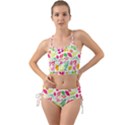 Leaves Pattern Seamless Texture Mini Tank Bikini Set View1