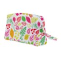 Leaves Pattern Seamless Texture Wristlet Pouch Bag (Medium) View2