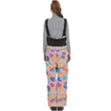 Ice Cream Donut Sweets Candie Women s Side Zip Front Pouch Ski And Snowboard Bib Pants	 View4