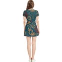 Flowers Floral Retro Flower Texture Women s Sports Skirt View2