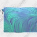 Psicodelia Zyguratti Texture Cyanturquoise Canvas Cosmetic Bag (XXXL) View1