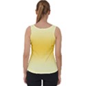 Cream Yellow To Amber Orange Bilinear Gradient Velvet Tank Top View2