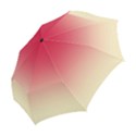 Crimson Red To Cream Yellow Linear Gradient Folding Umbrellas View2