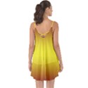 Burgundy Red To Electric Yellow Bilinear Gradient Love the Sun Cover Up View2