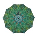 Green Repeats I Automatic Folding Umbrella with Case (Large) View1