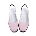 Cream Yellow To Pink Lace Linear Gradient Women s Classic Slingback Heels View1