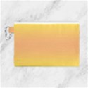 Electric Yellow To Coral Pink Bilinear Gradient Canvas Cosmetic Bag (Large) View1