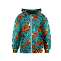 Flame Swirls Kids  Zipper Hoodie View1