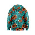 Flame Swirls Kids  Zipper Hoodie View2