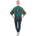 Flame Swirls Mock Neck T-Shirt View2