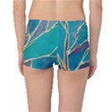 Aqua Batik, Abstract, Colorful Boyleg Bikini Bottoms View2