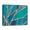 Aqua Batik, Abstract, Colorful Deluxe Canvas 20  x 16  (Stretched) View1