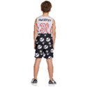 Jack Print, White, Before, Plain, Black, Simple, Christmas Kids  Basketball Shorts View4